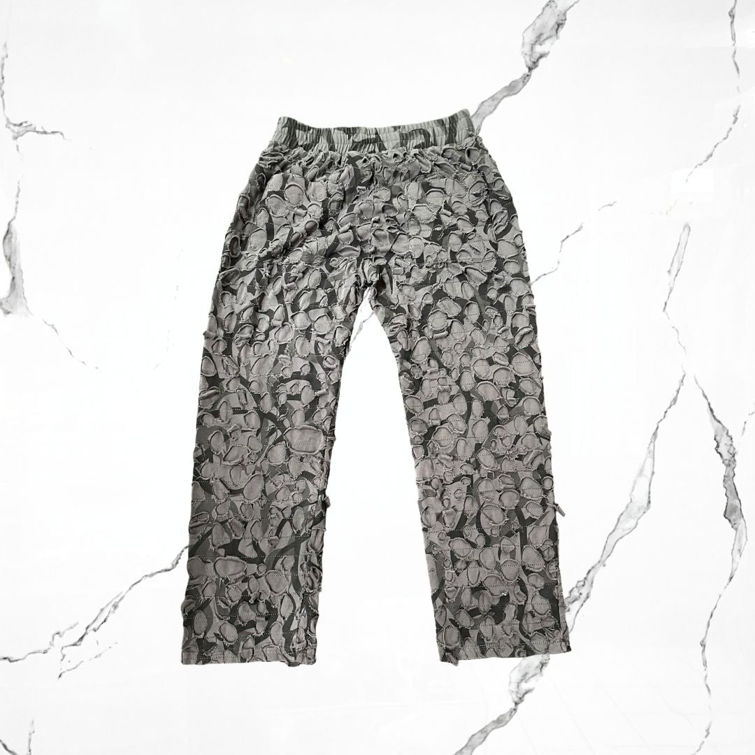 Revenge Boro R - Camo Distressed Sweatpants - Urban Utility