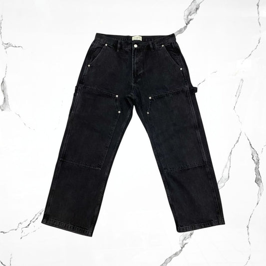 YoungLA Workwear Black Wash Jeans - Urban Utility