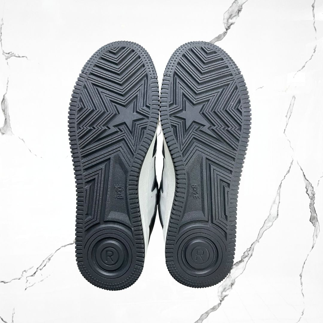 A Bathing Ape Bape Sta Black White (De Uso) - Urban Utility