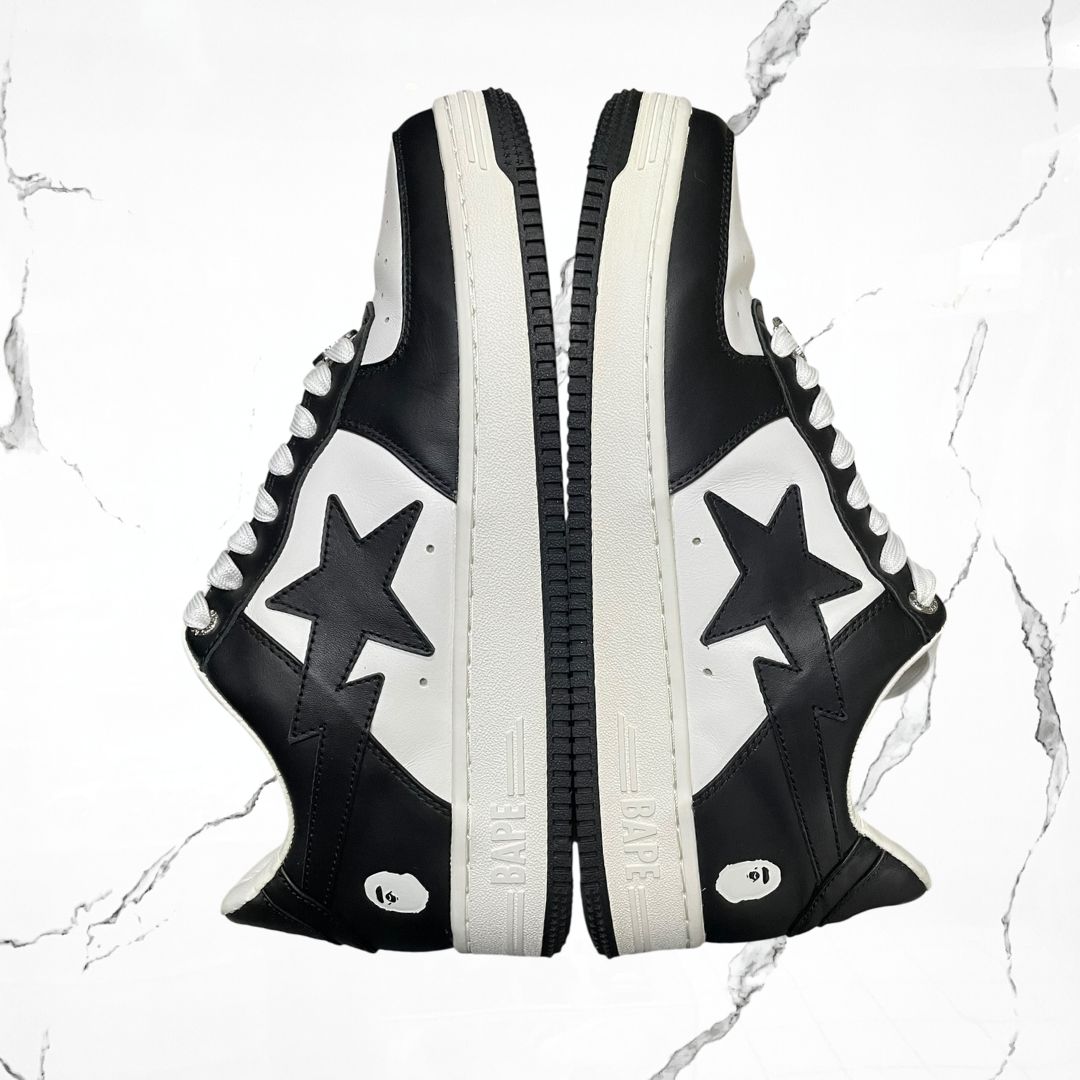 A Bathing Ape Bape Sta Black White (De Uso) - Urban Utility