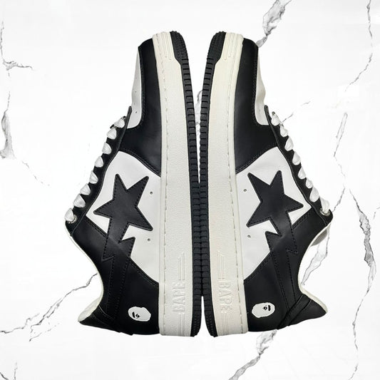 A Bathing Ape Bape Sta Black White (De Uso) - Urban Utility