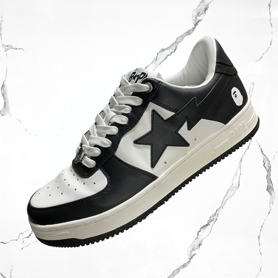 A Bathing Ape Bape Sta Black White (De Uso) - Urban Utility