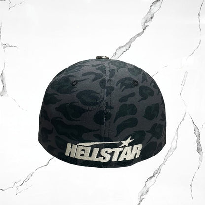 Hellstar Cheetah Print Fitted Hat - Urban Utility
