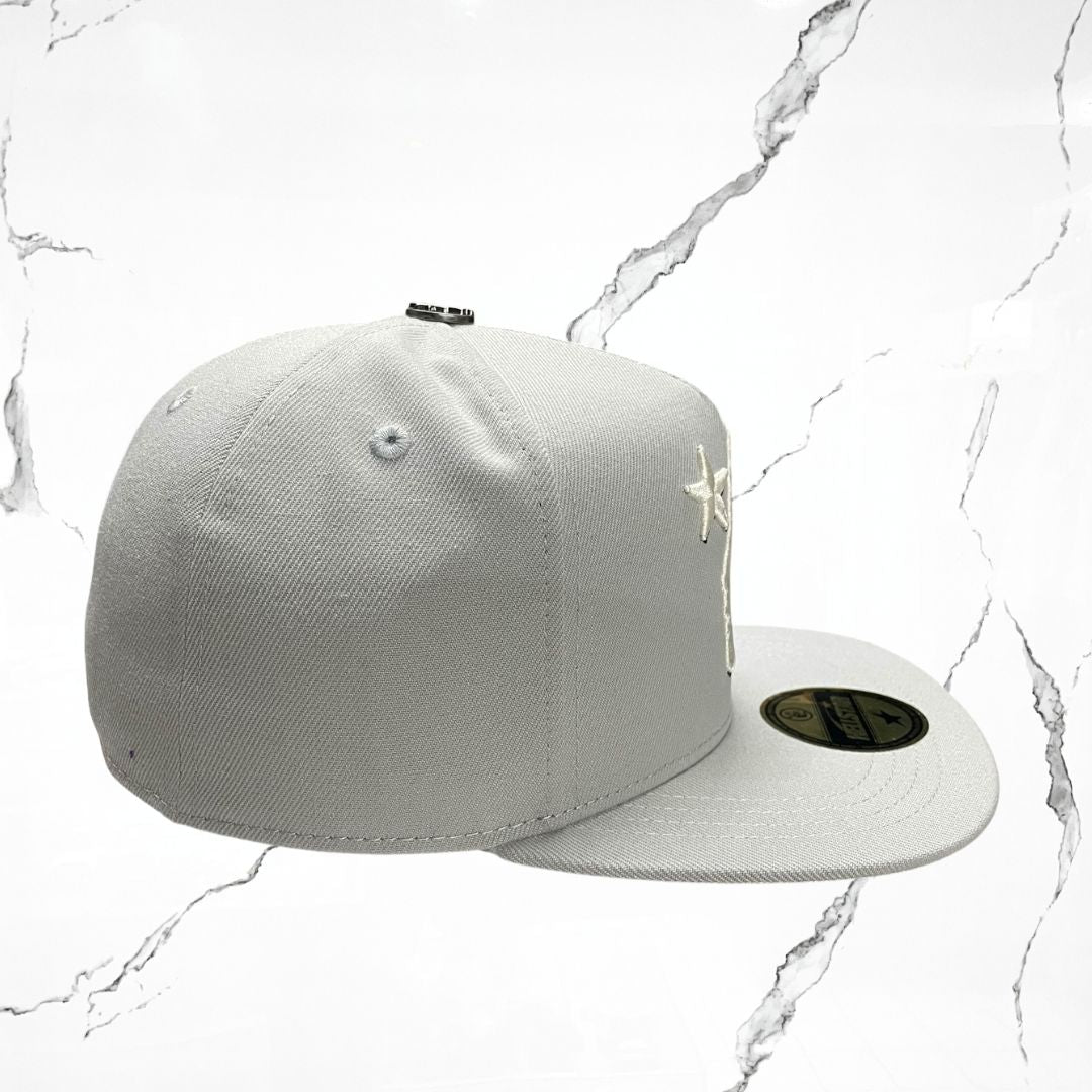 Hellstar Fitted Hat Grey Cap - Urban Utility