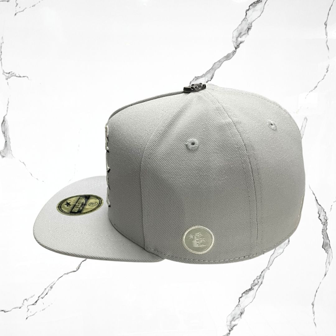 Hellstar Fitted Hat Grey Cap - Urban Utility