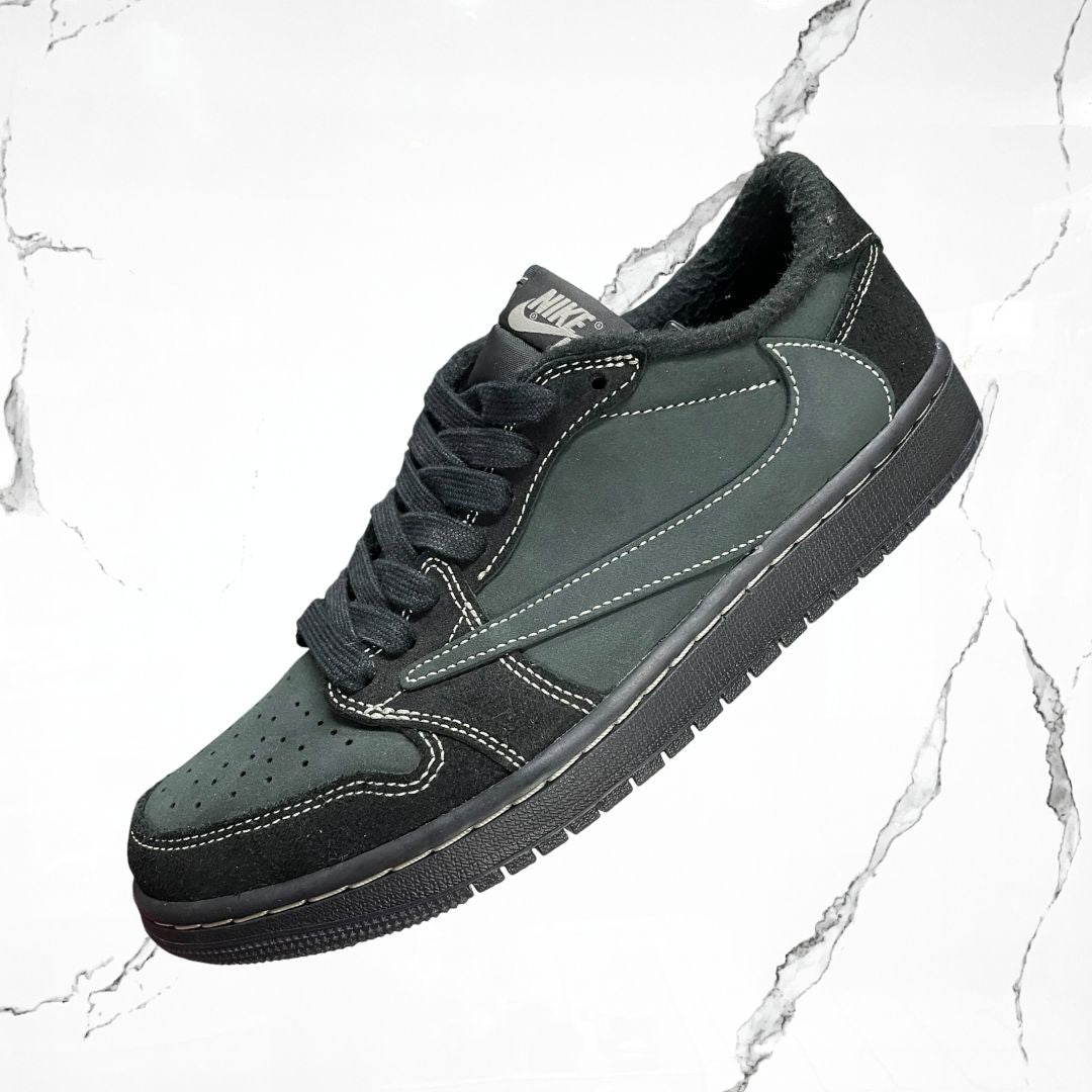 Jordan 1 Low Travis Scott Black Phantom (De Uso) - Urban Utility
