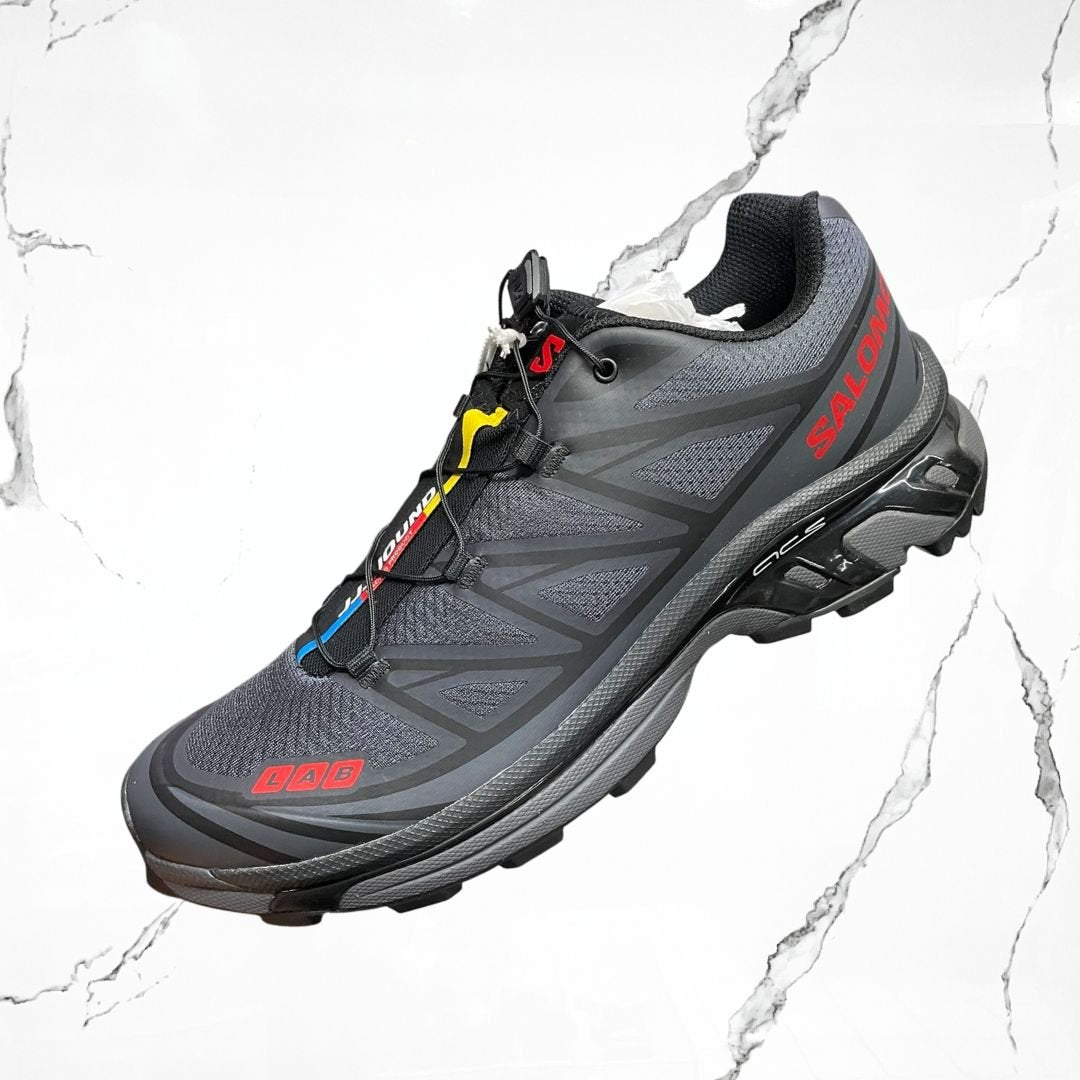 Salomon XT - 6 JJJJound Black Fiery Red - Urban Utility