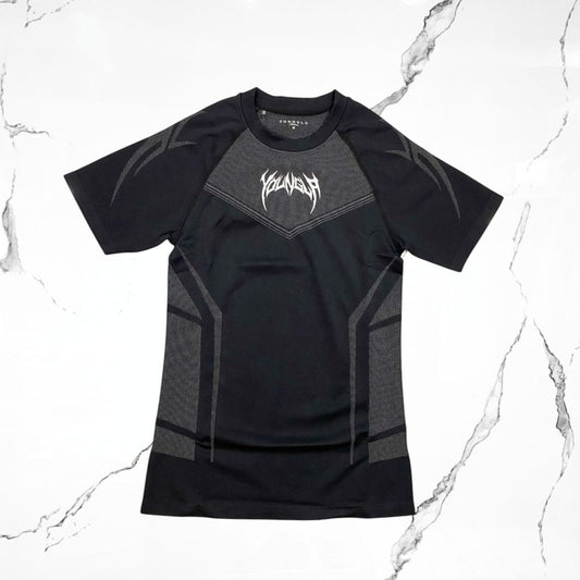 YoungLA Warrior Compression Tees Black T-shirt