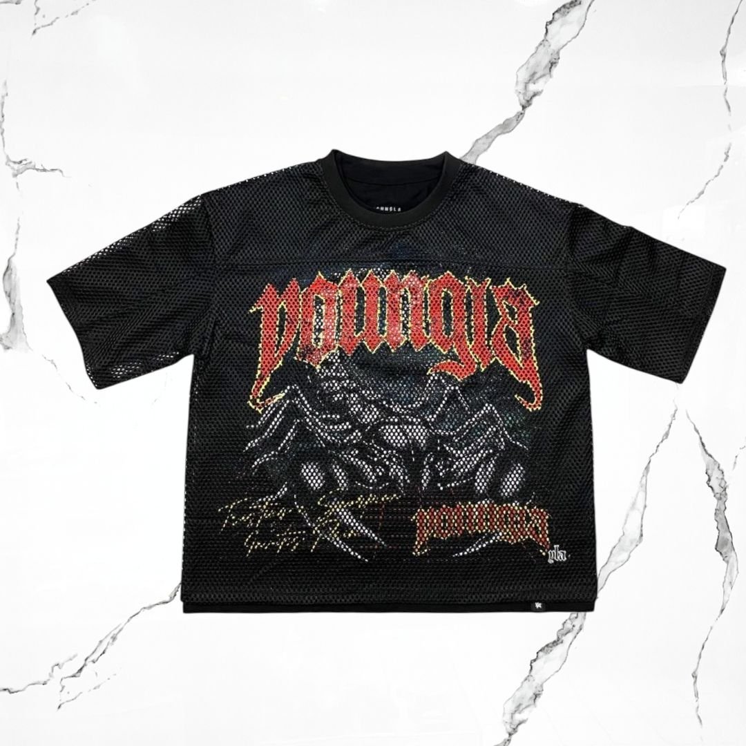 YoungLA Scorpion Tee + Jersey Set Black - Urban Utility