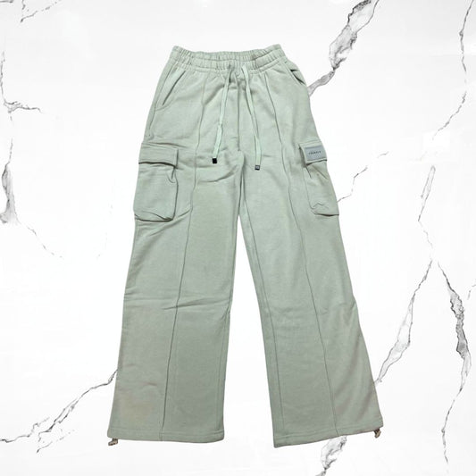 YoungLA Cargo Fleece Joggers Mercury grey Pants