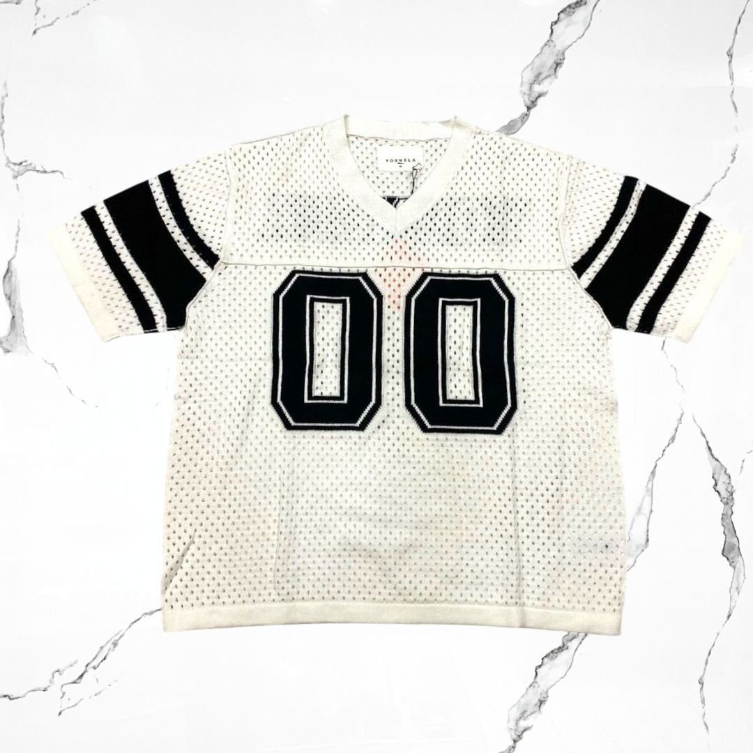 YoungLA Varsity Knit Jersey White - Urban Utility