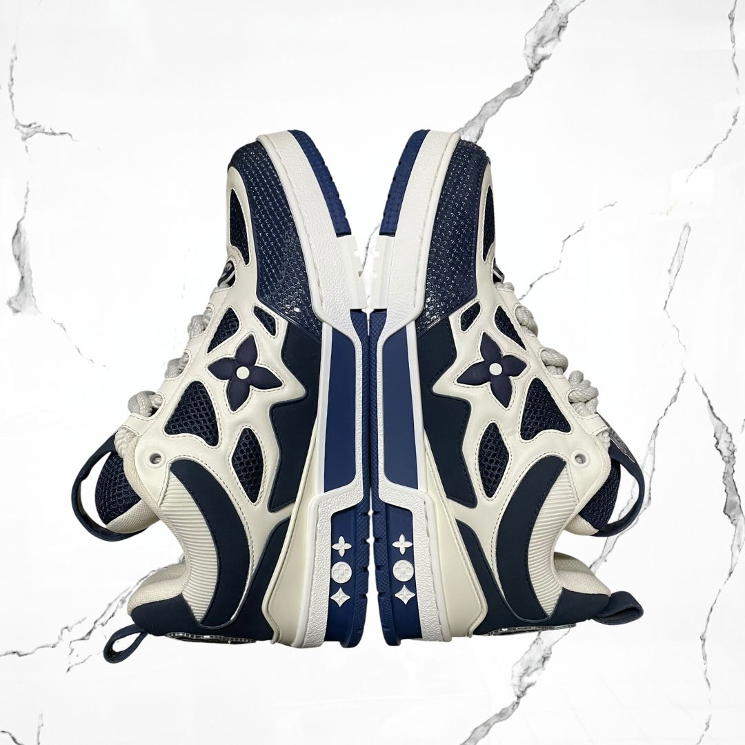 Louis Vuitton Skate White Navy (De Uso) - Urban Utility