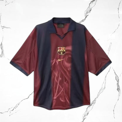Travis Scott x Nike x FC Barcelona 2000/01 Home Skeleton Multicolor Jersey - Urban Utility