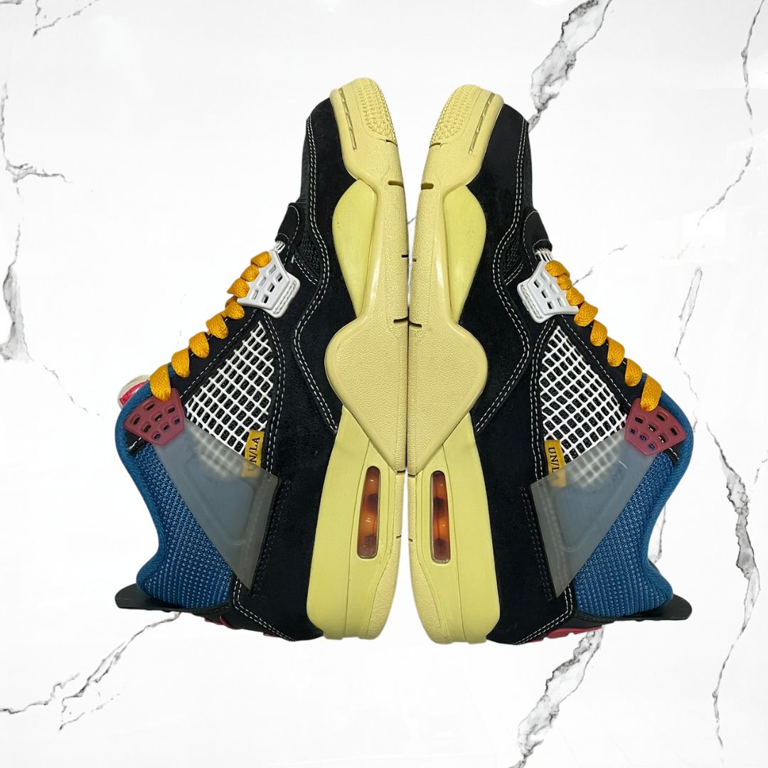 Jordan 4 Union Off Noir (De Uso) - Urban Utility