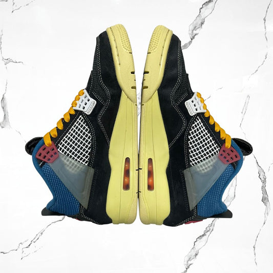 Jordan 4 Union Off Noir (De Uso) - Urban Utility