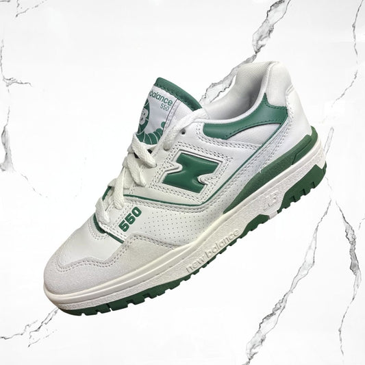 New Balance 550 White Green - Urban Utility