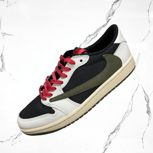Jordan 1 Low OG Travis Scott Olive (W) (De Uso)