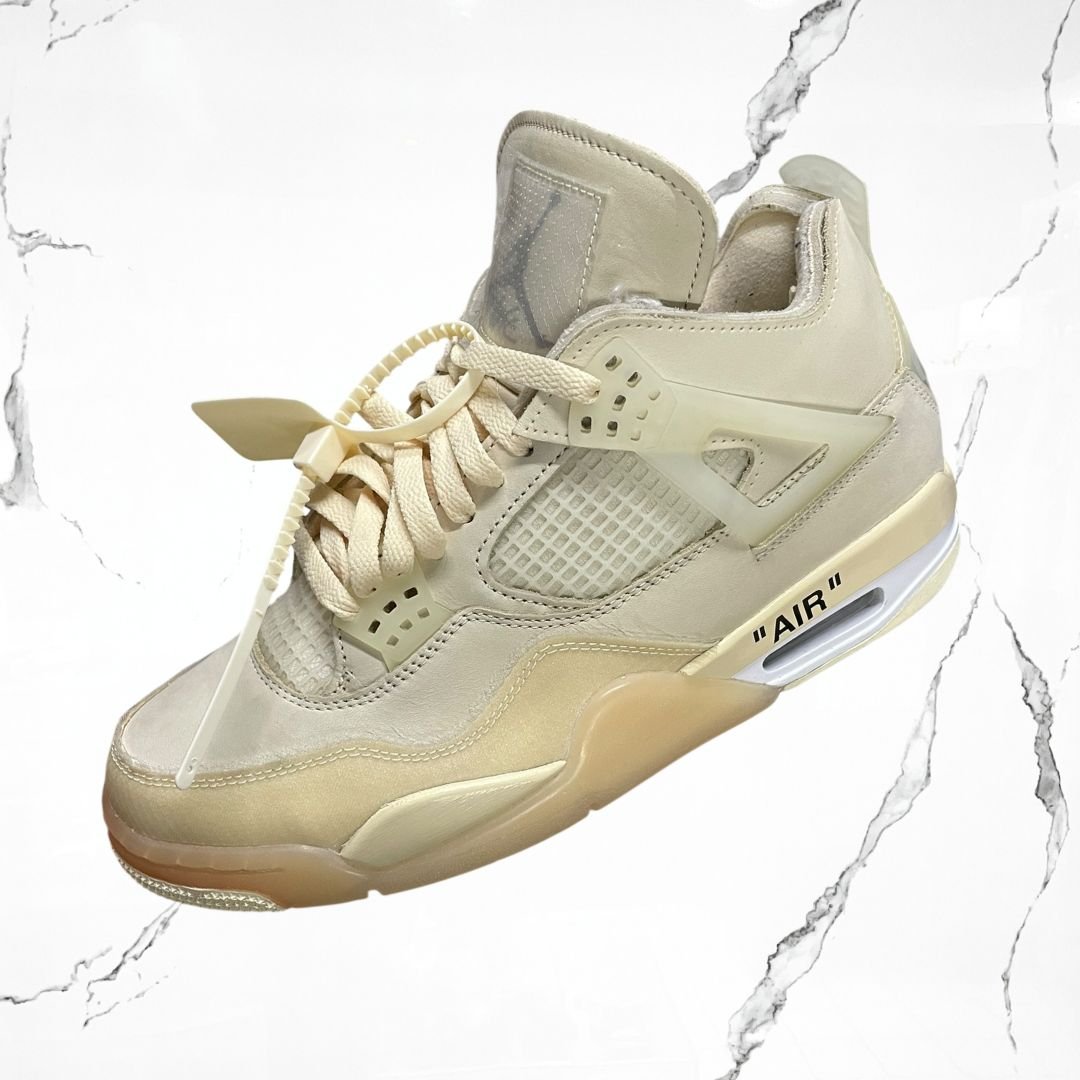 Jordan 4 Off - White Sail (W) (DeUso) - Urban Utility