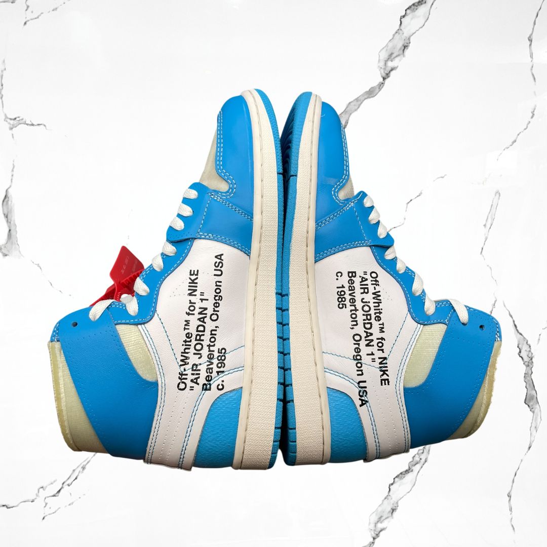 Jordan 1 High Off - White University Blue (De Uso) - Urban Utility