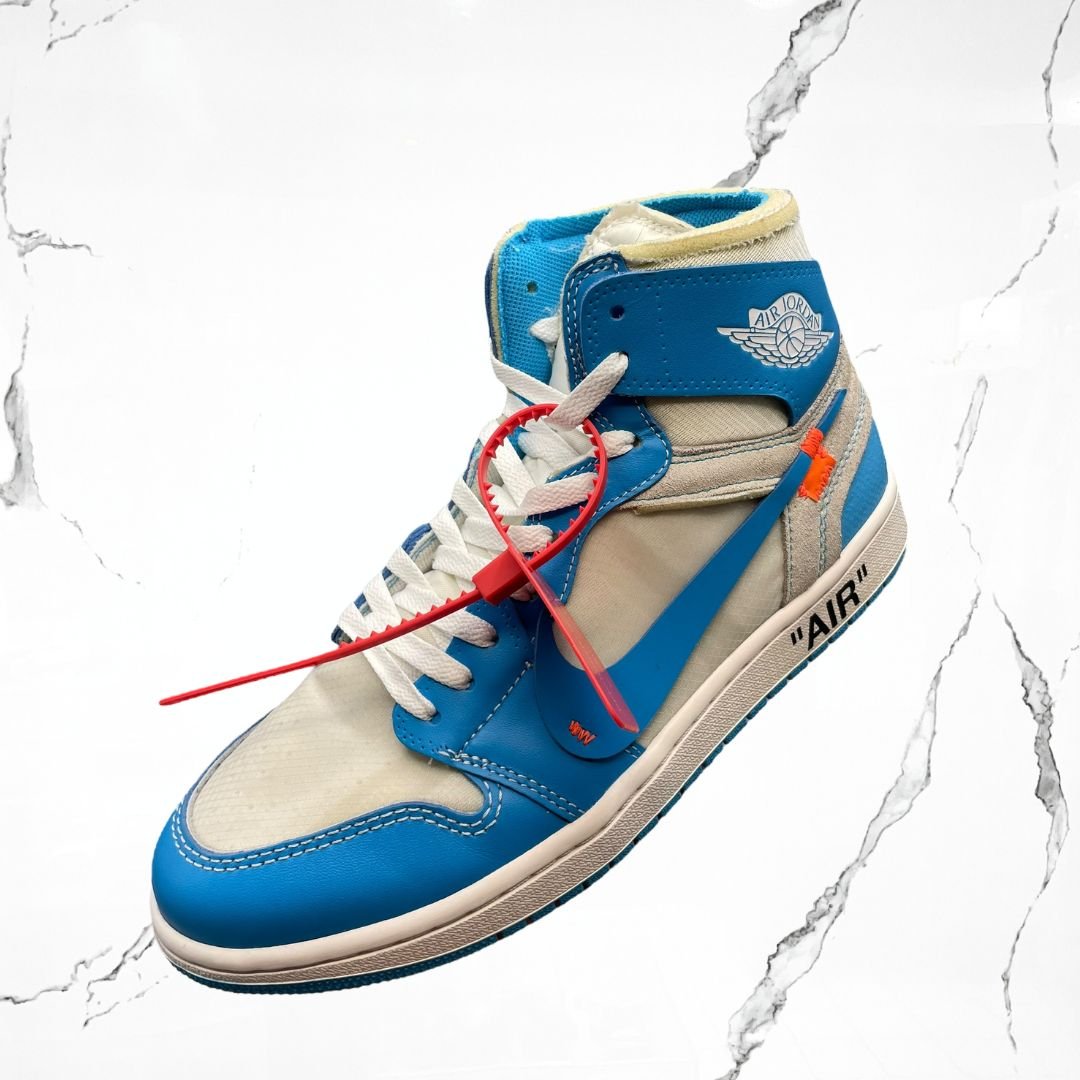 Jordan 1 High Off - White University Blue (De Uso) - Urban Utility