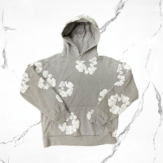 Denim Tears Grey Hoodie (De Uso) - Urban Utility