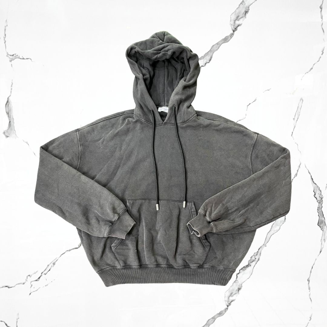Off-White Super Moon Grey Hoodie (De Uso)