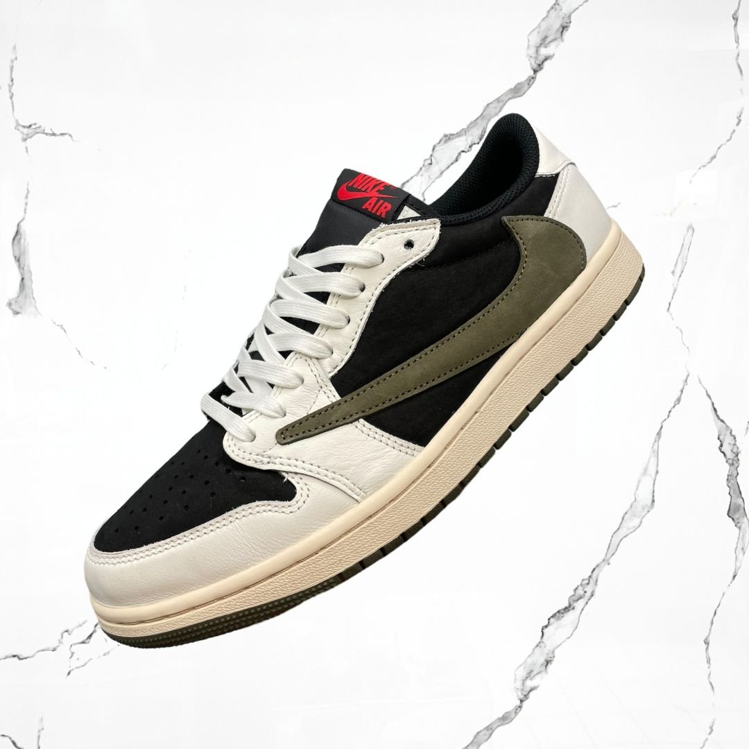 Jordan 1 Low Travis Scott Olive (W) (De Uso) - Urban Utility
