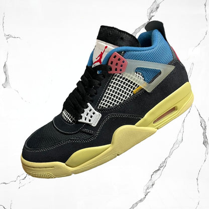 Jordan 4 Union Off Noir (De Uso) - Urban Utility