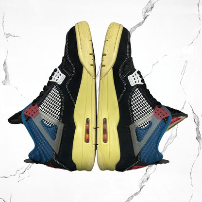 Jordan 4 Union Off Noir (De Uso) - Urban Utility