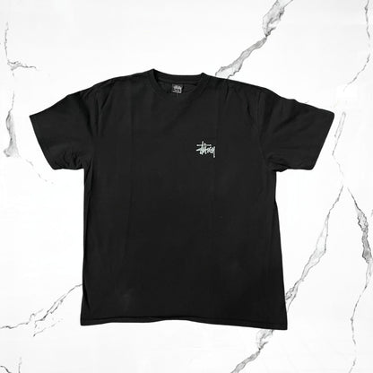 Stussy Built USA pig Dyed Tee Black T-shirt - Urban Utility