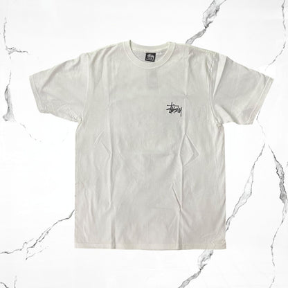 Stussy Basic Stussy Tee White T-shirt - Urban Utility