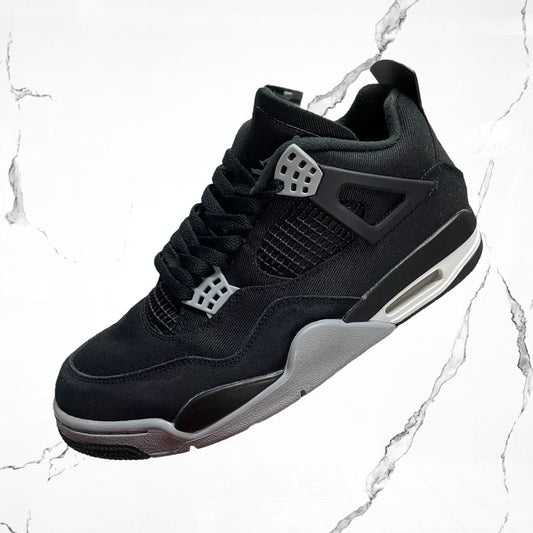 Jordan 4 Black Canvas (De Uso) - Urban Utility