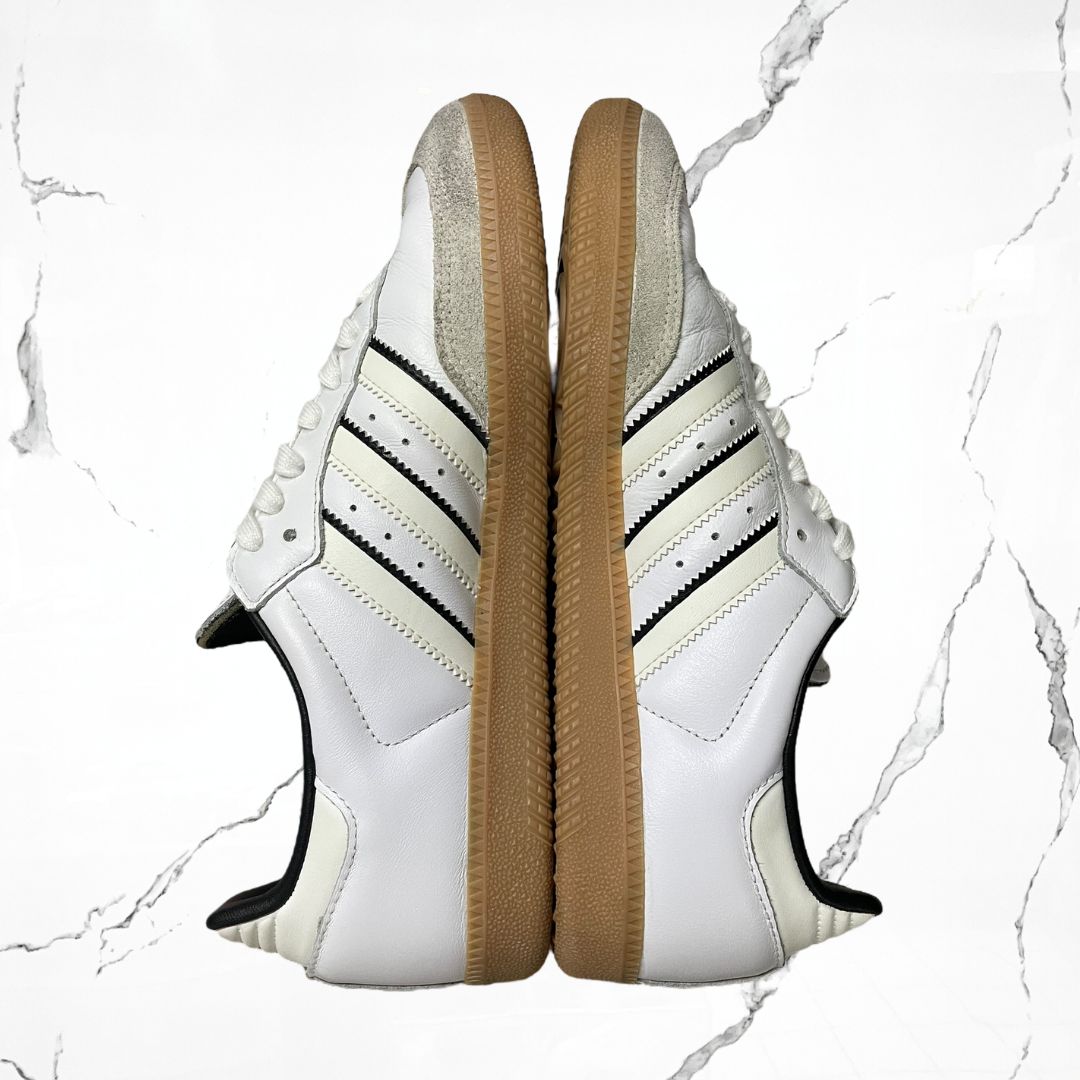 Adidas Samba OG Off White Core Black (De Uso)