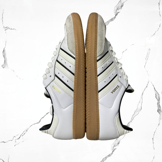 Adidas Samba OG Off White Core Black (De Uso)