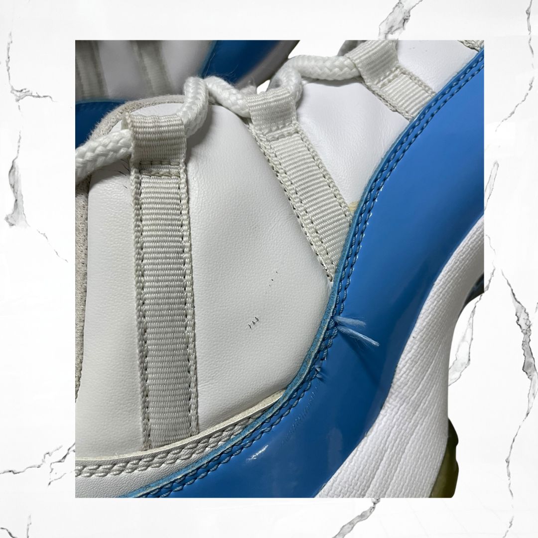 Jordan 11 Low University Blue (2017) (De Uso)
