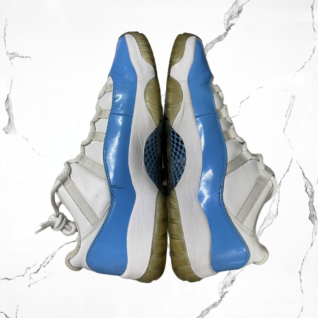 Jordan 11 Low University Blue (2017) (De Uso)