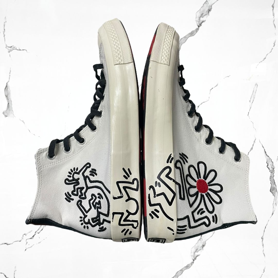 Converse Chuck Taylor All Star 70 Hi Keith Haring Egret (De Uso)