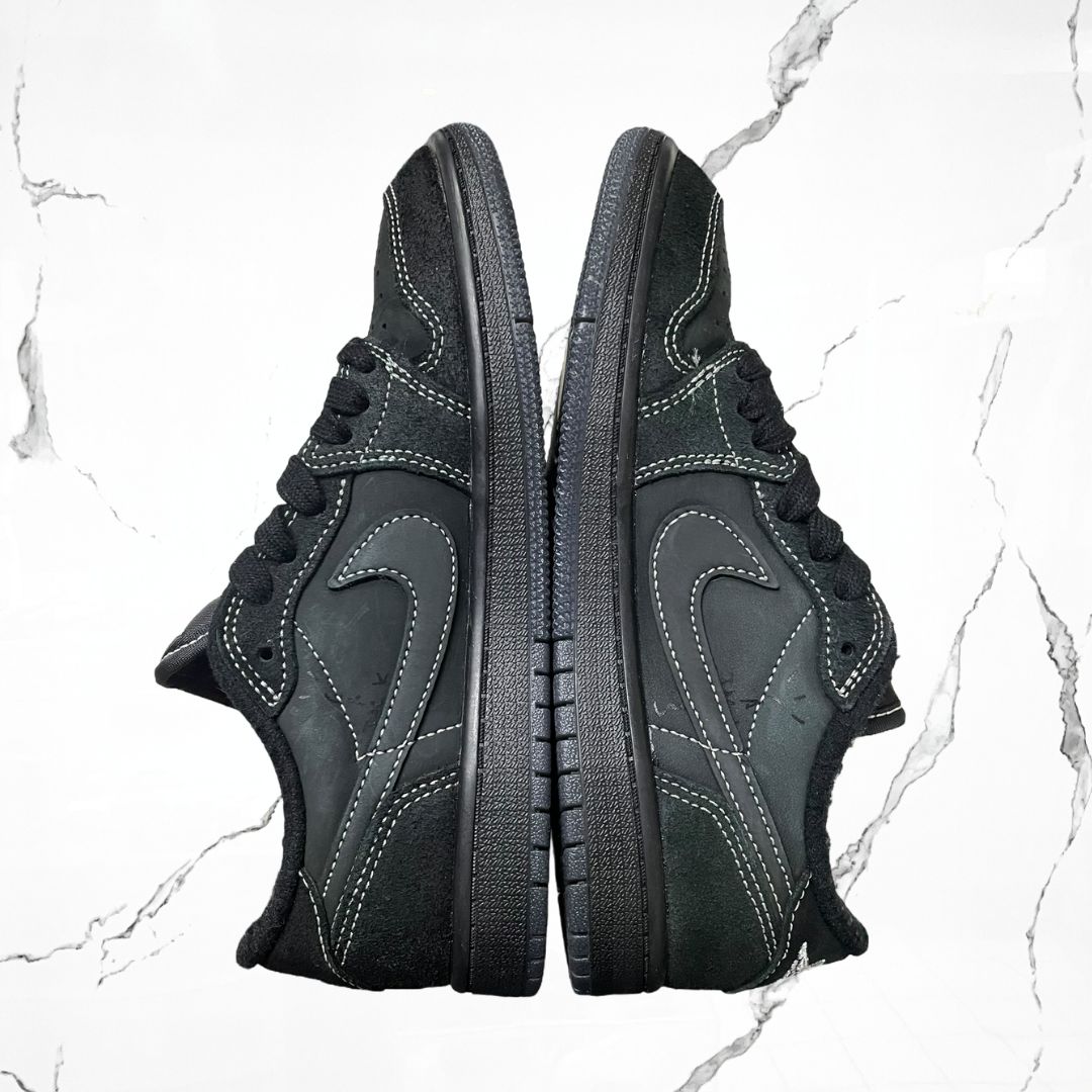 Jordan 1 Low OG Travis Scott Black Phantom (PS) (De Uso)