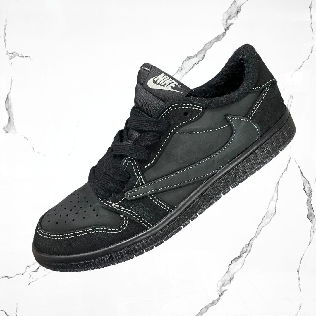 Jordan 1 Low OG Travis Scott Black Phantom (PS) (De Uso)