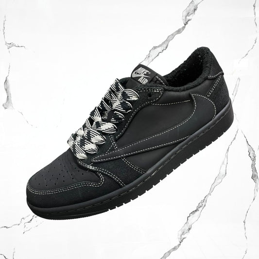 Jordan 1 Low OG Travis Scott Black Phantom (De uso)