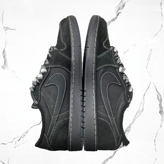 Jordan 1 Low OG Travis Scott Black Phantom (De uso)