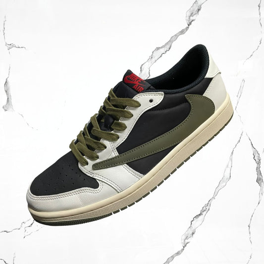Jordan 1 Low OG  Travis Scott Olive (W) (De Uso)