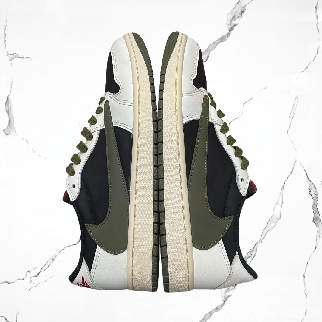 Jordan 1 Low OG  Travis Scott Olive (W) (De Uso)
