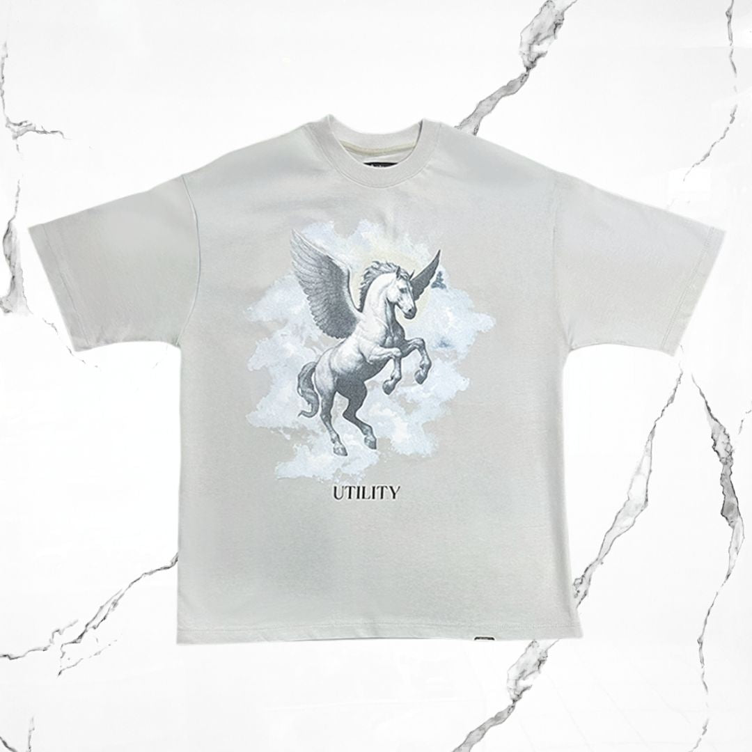 Urban Utility Pegasus Silver T-Shirt - Urban Utility