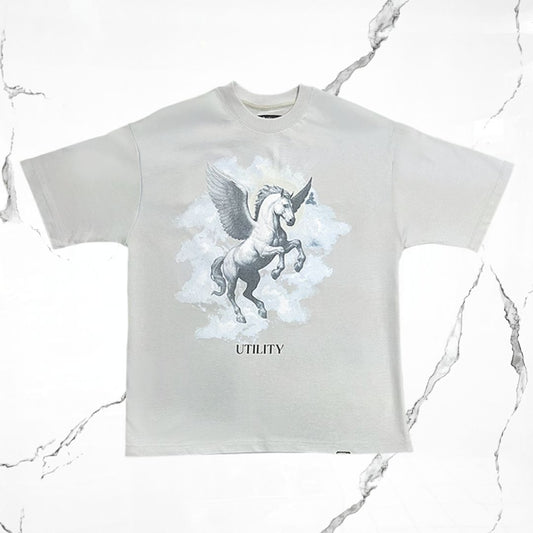 Urban Utility Pegasus Silver T-Shirt - Urban Utility