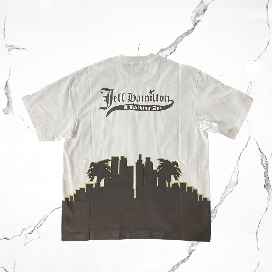 BAPE x Jeff Hamilton Hat White T-shirt - Urban Utility