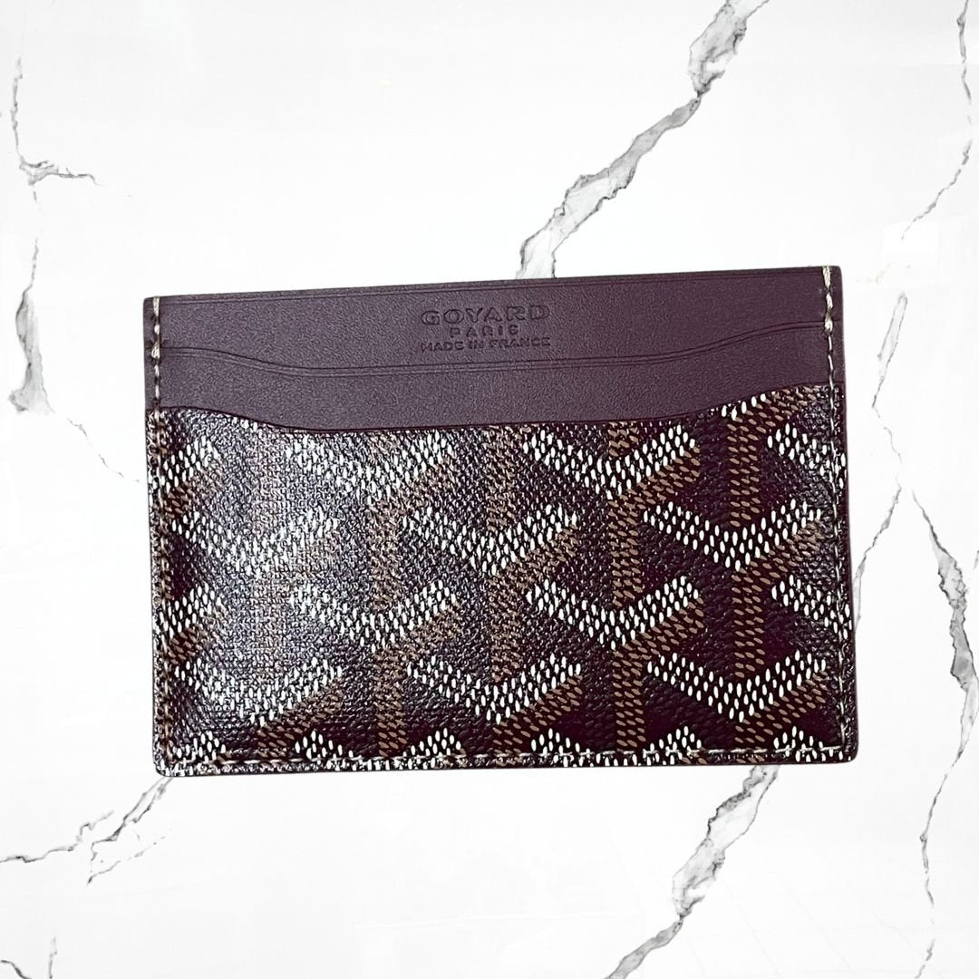 Goyard Tarjetero Burgundy - Urban Utility