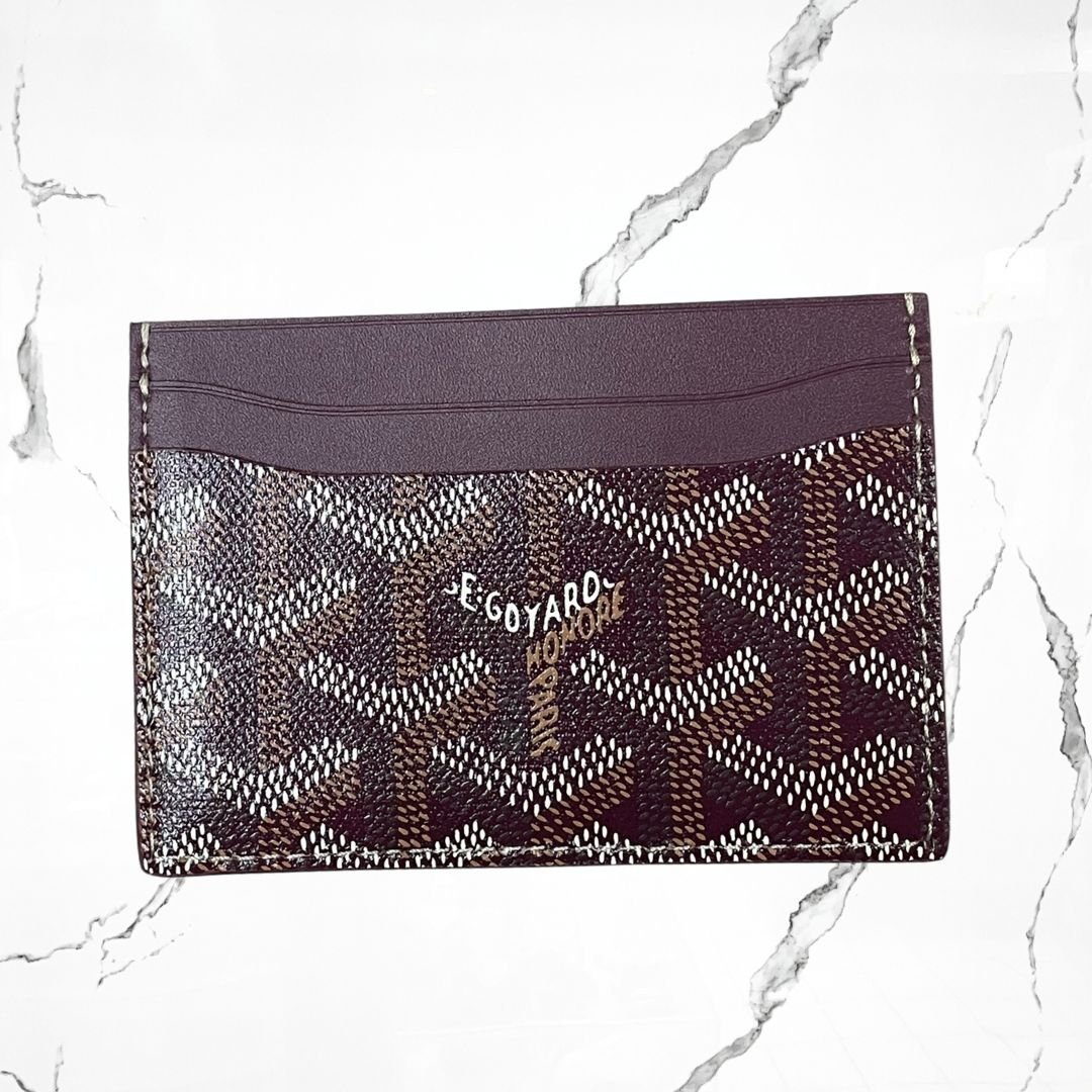 Goyard Tarjetero Burgundy - Urban Utility