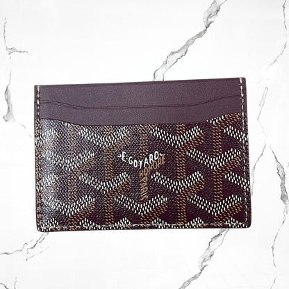 Goyard Tarjetero Burgundy - Urban Utility