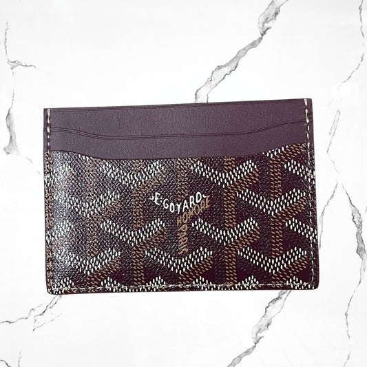 Goyard Tarjetero Burgundy - Urban Utility